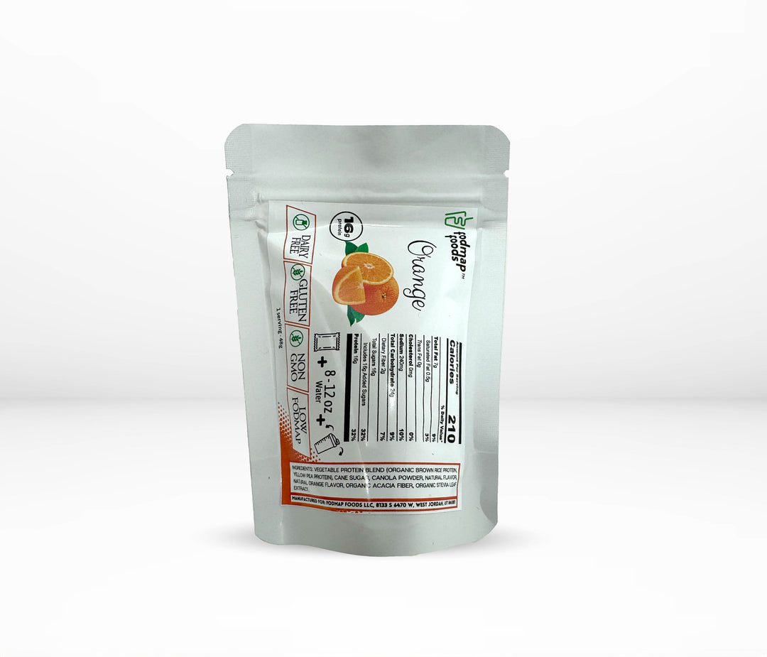 Orange FodMap Foods Sample Saschet